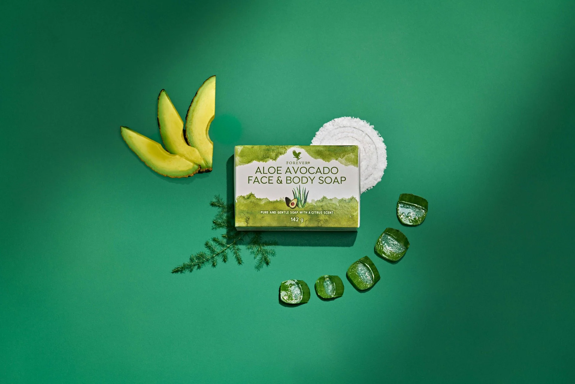 Aloe Avocado Face & Body Soap - Image 5