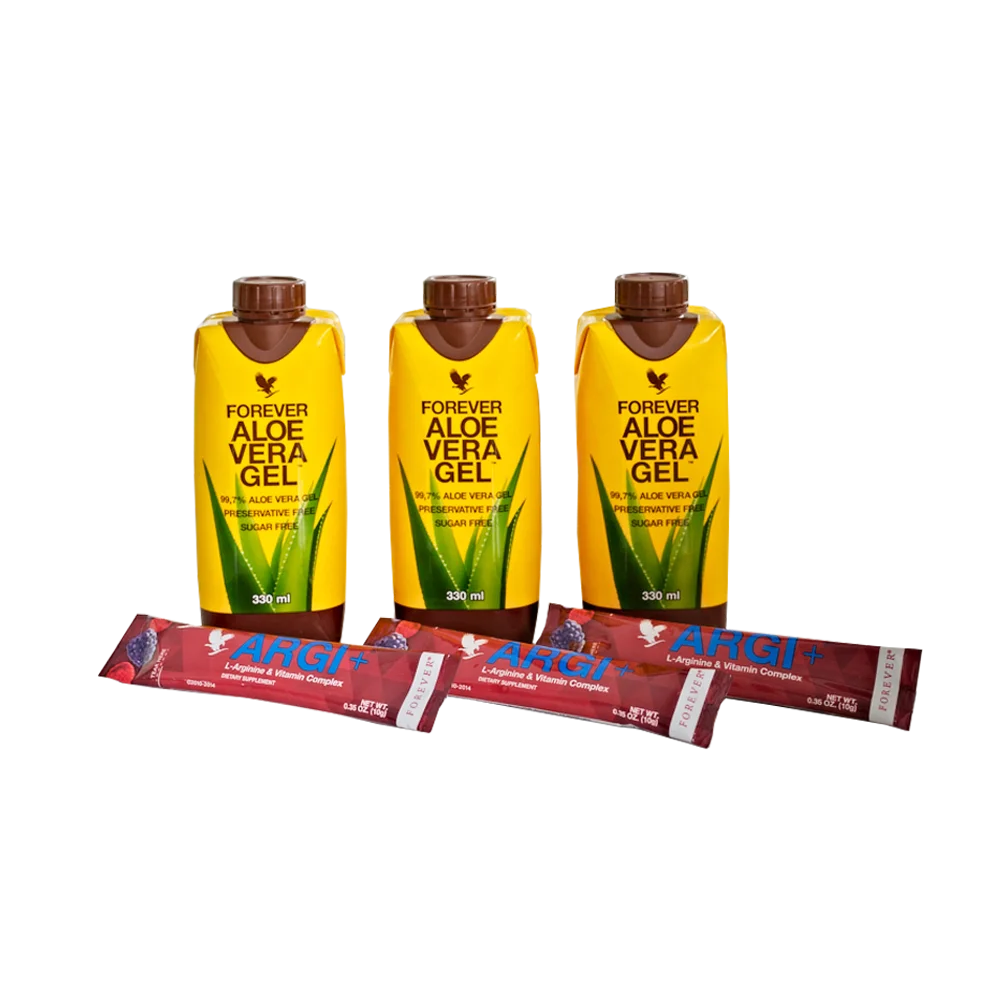 330ml Forever Aloe Vera Gel™ & Argi+ Tripack - Image 6