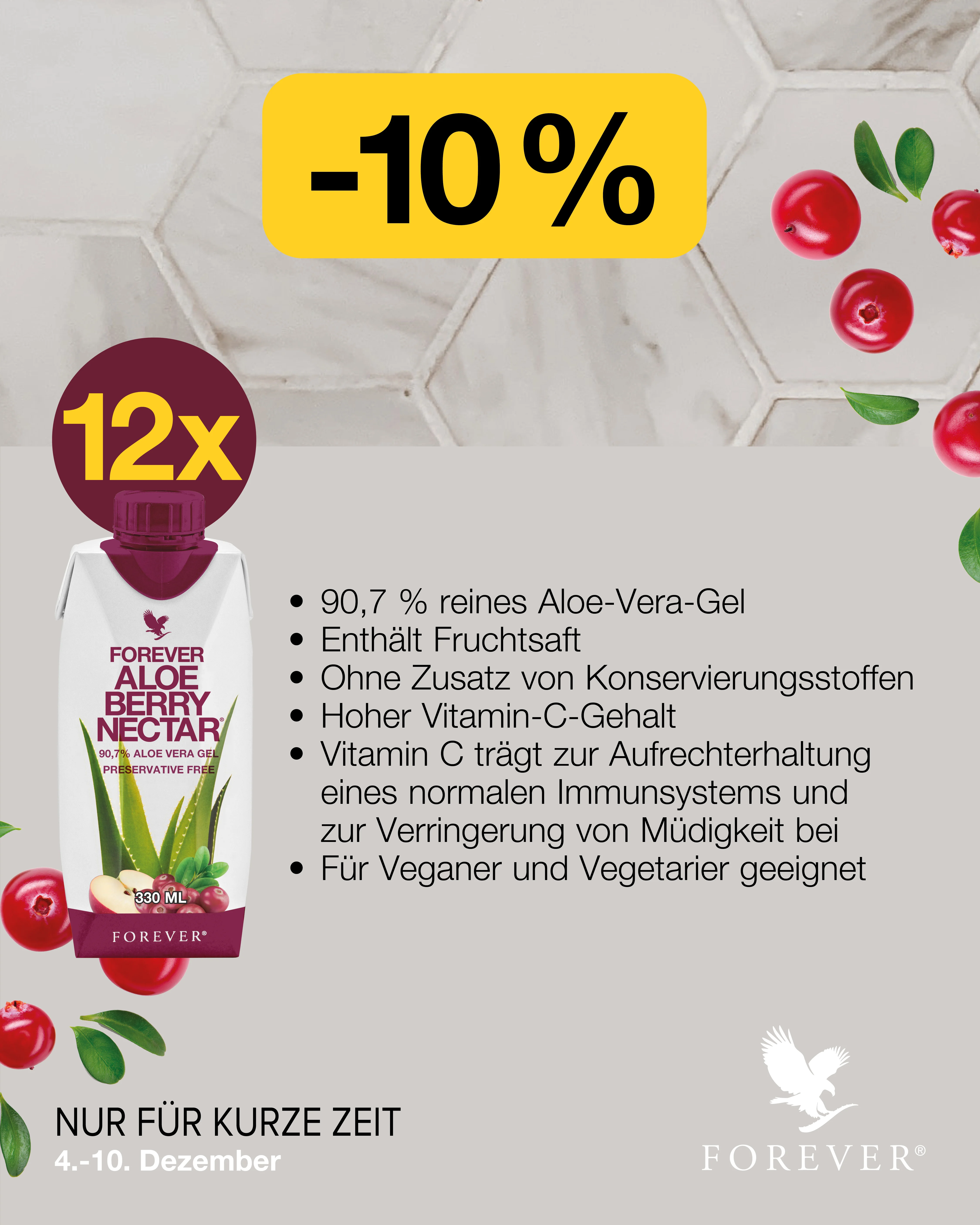 330ml Forever Aloe Berry Nectar™ - Image 2