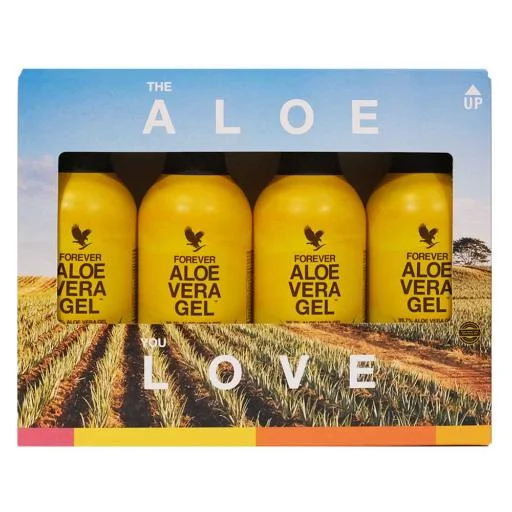 4-Pack Forever Aloe Vera Gel