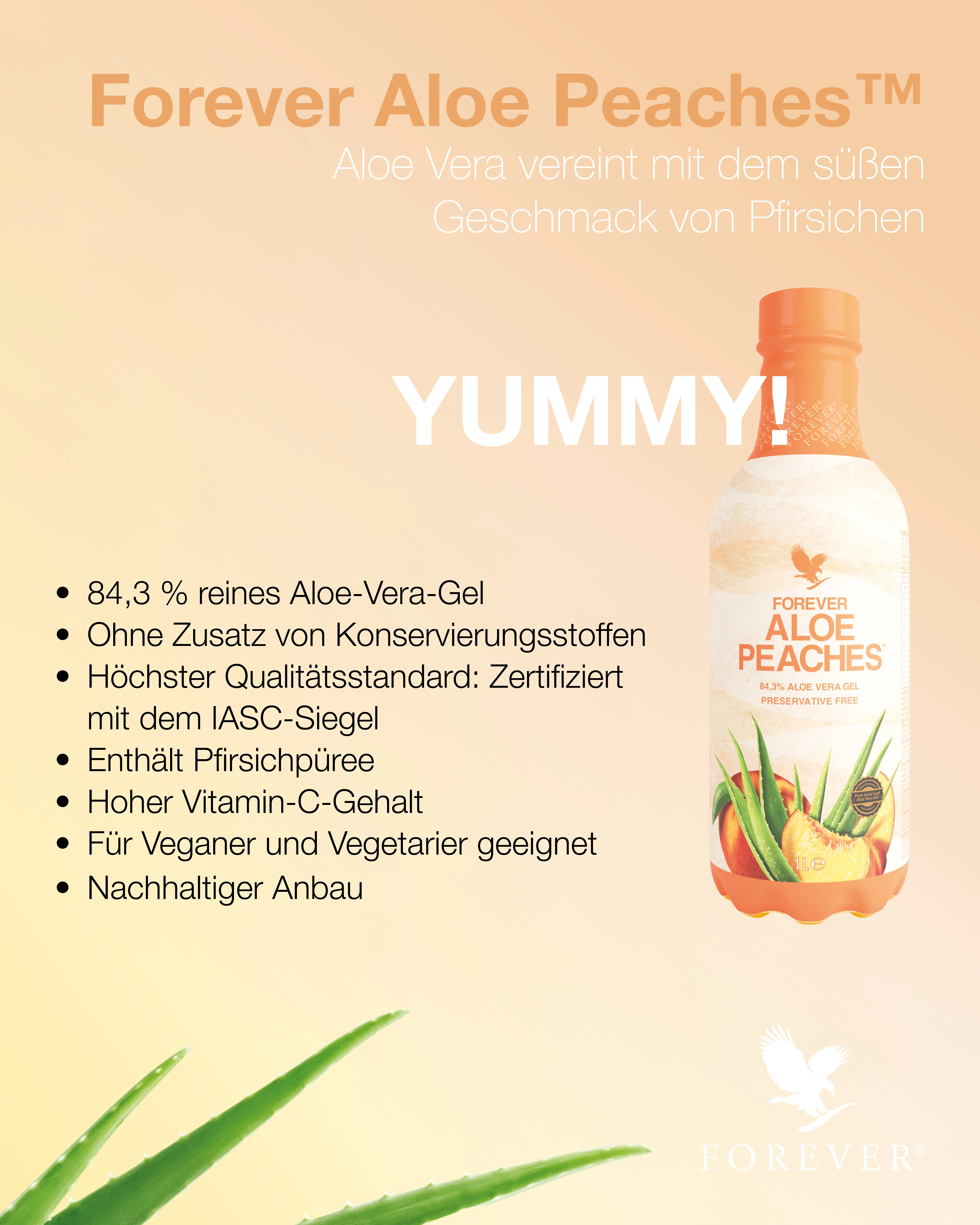 Forever Aloe Peaches Pet - Image 3